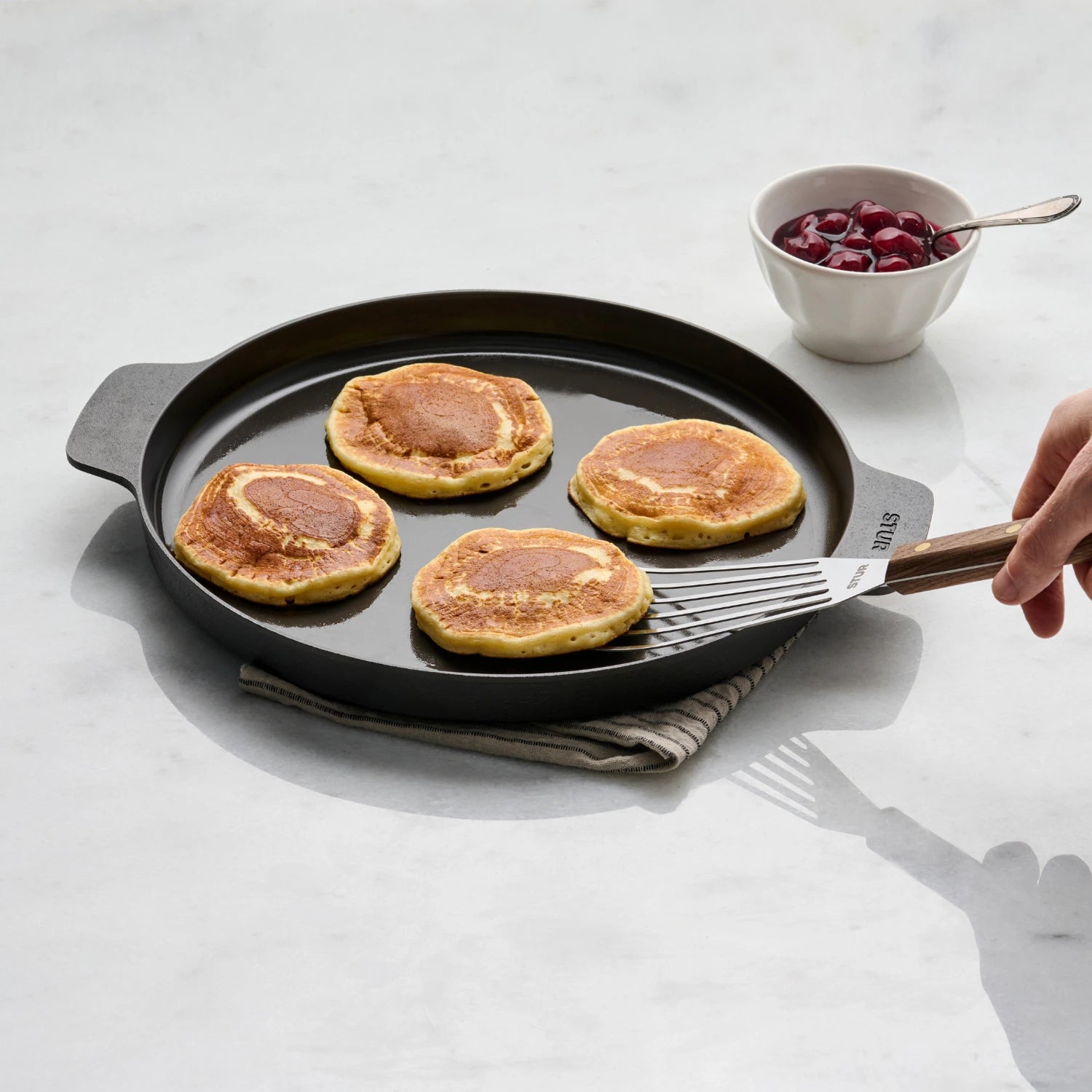 Planchapfanne Gusseisen 30 cm