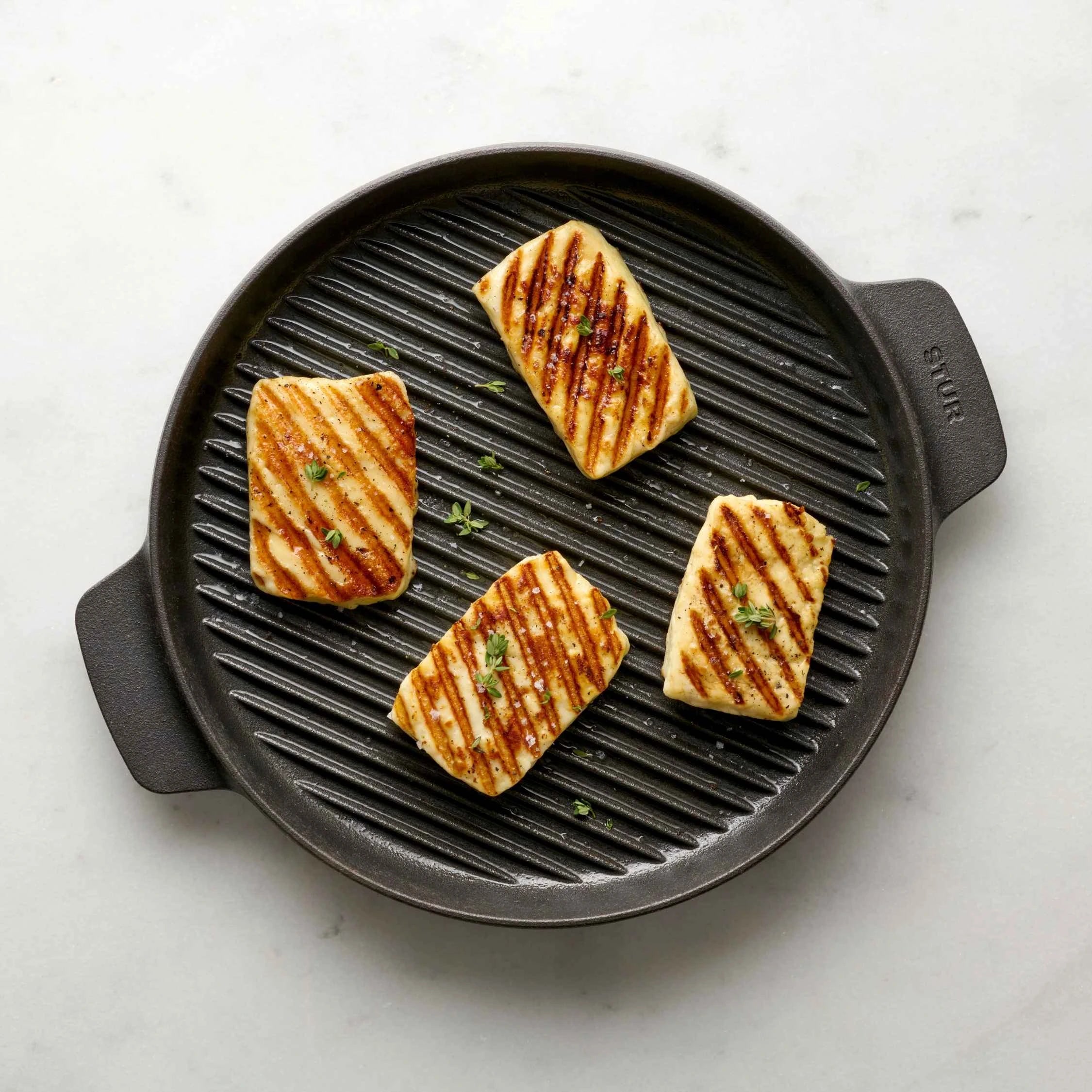 Grillpfanne Gusseisen 28 cm